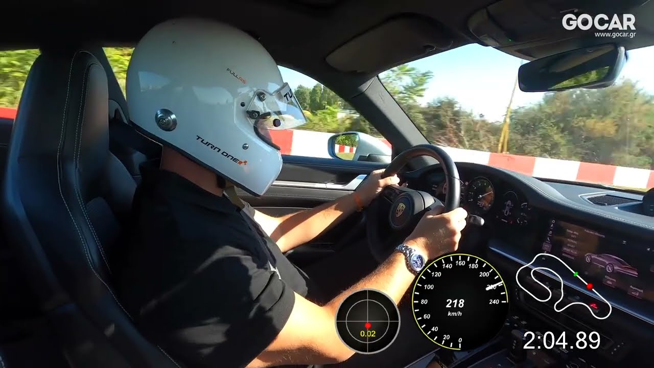 Porsche 911 Carrera 4S @ Serres Circuit | Time attack