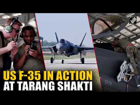 Watch: F-35 Fighter Jet Takes Off During Exercise Tarang Shakti 2026 In Rajasthan’s Jodhpur
