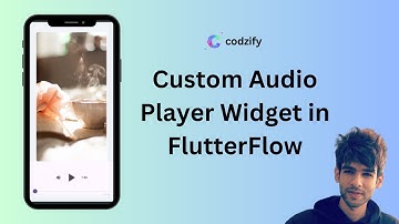 Custom Audio Player Widget in FlutterFlow App 🚀🔥 | FlutterFlow Tutorial | Custom Widget