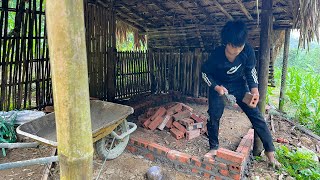 Orphan Boy - Building a House for Chickens and Ducks Using Bricks , Orphan Alone #diy #survival by Orphan Boy 17,258 views 1 month ago 54 minutes