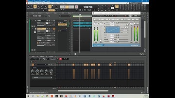 Cakewalk/SONAR: Creating a Rhythm by Gating Audio (in Sonitus) with Step Sequencer (Side Chaining)