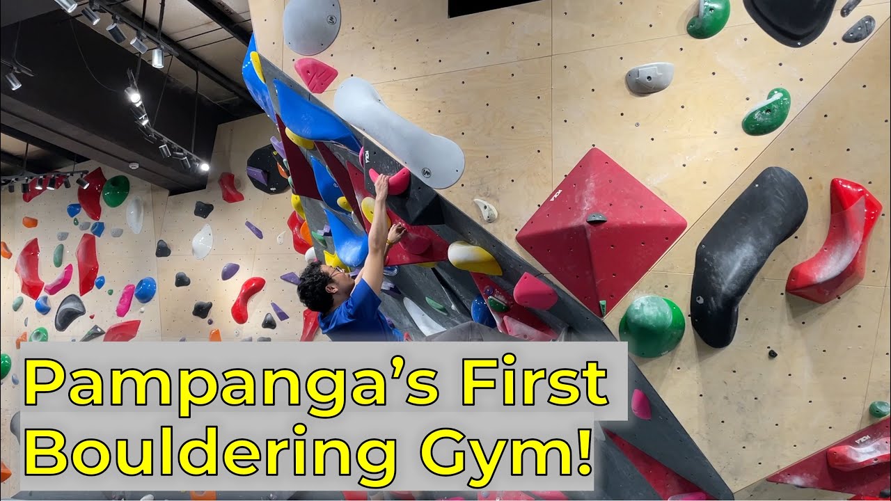 Это первый в Пампанге боулдеринговый зал — Flow State Bouldering! (Филиппины) | Видеоблог #91