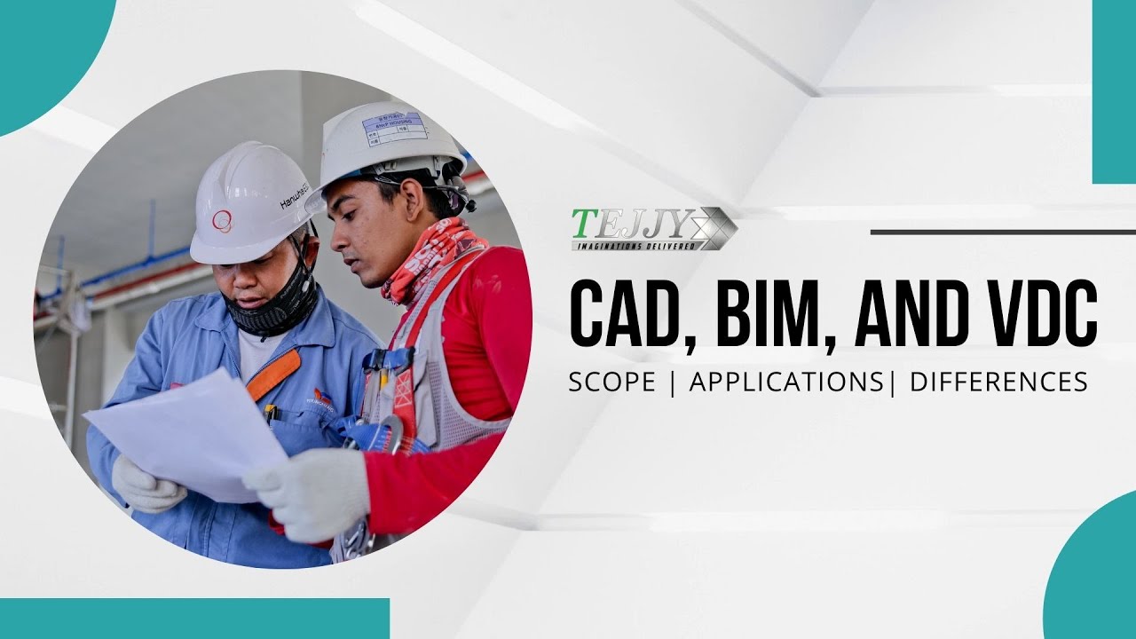 CAD, BIM, and VDC | Scope | Applications| Differences - YouTube