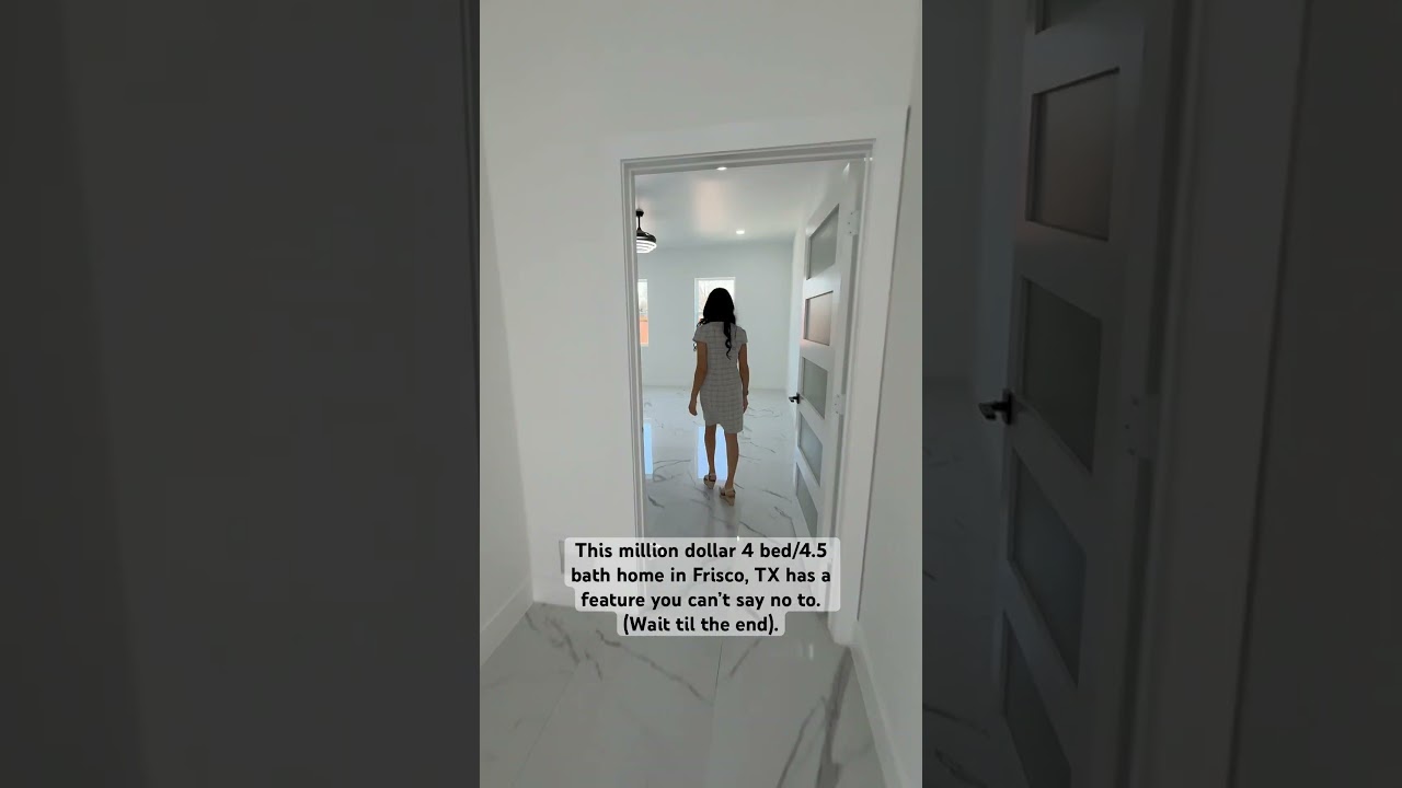 Tour a super modern home in Frisco, TX