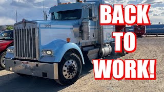 Kenworth W900 Goes to Work in the Oil Field