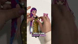 Scissor skills development while having fun with paper dolls Scissor skills development while having fun with paper dolls