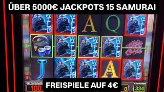 15 Samura Über 3000 Freispiele Auf 4 Geht Ab Jackpot El Torero Spielhalle