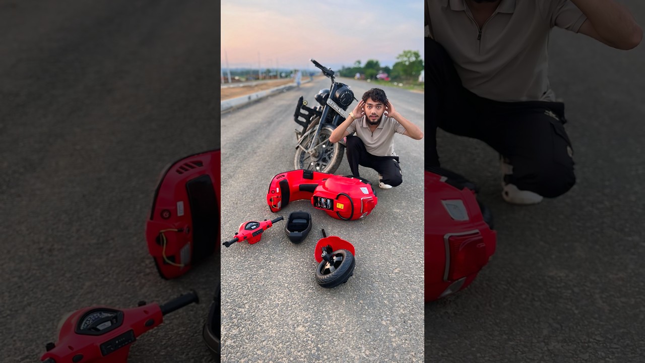 350cc E Bullate Vs Remote Control Vaspa Scooter Unboxing 😍