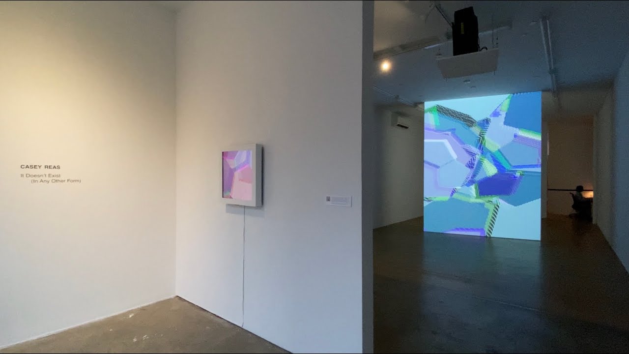 Casey Reas : It Doesn't Exist (In Any Other Form) | Bitforms Gallery