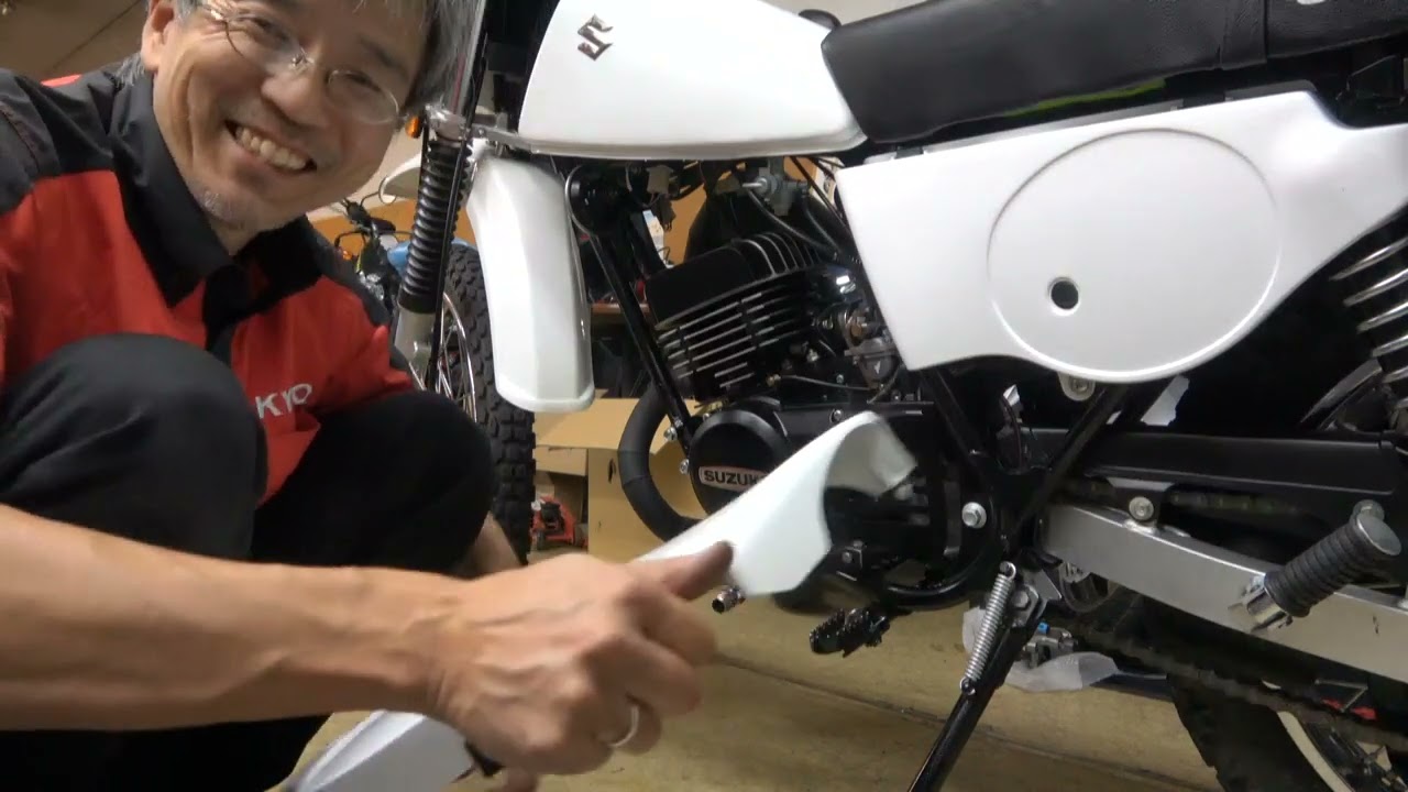 バイク屋の夕方 TS185ER修理状況 11/8 - YouTube