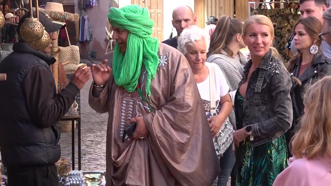 Spacerem po Marrakeszu.