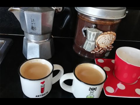COMO HACER CAFE CON ESPUMA COMO EN EL BAR CON LA CAFETERA ITALIANA MOKA |  Acqua Rosa Recetas - YouTube