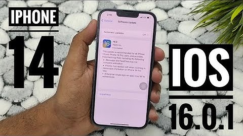 iPhone 14 September New Update iOS 16.0.1 | How To Install iOsS 16.0.1 Update 🔥🔥🔥