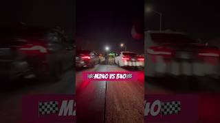 @1stockf30 vs @mrnohesi m240 vs 340 #nyc #bmw