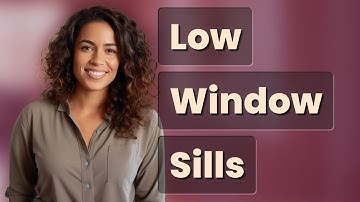 Is It Safe to Have Window Sills Below 24 Inches Above the Floor?