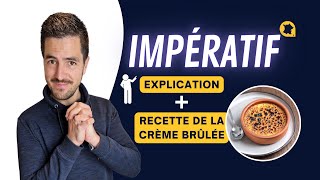 The imperative + crème brulée recipe! 😋
