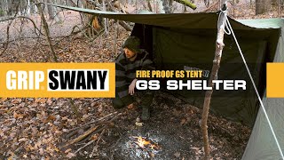 【GRIP SWANY】ついにあのテントに専用インナーが登場：FIRE PROOF GS TENT - GS SHELTER 【グリップスワニー】