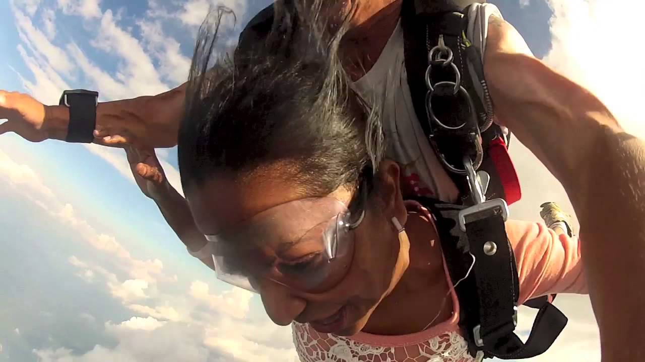 Rebecca from Atlanta, GA races through the sky! YouTube
