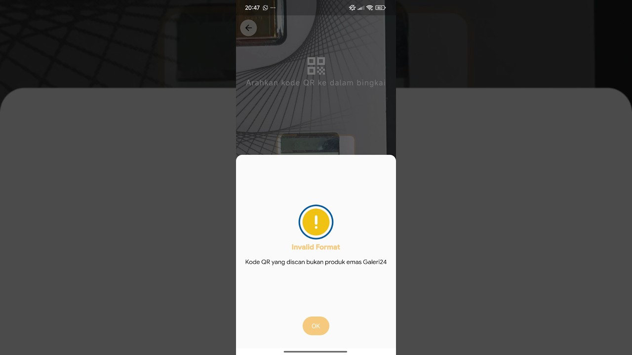 emas galeri 24 ga bisa scan barcode, APAKAH PALSU ?