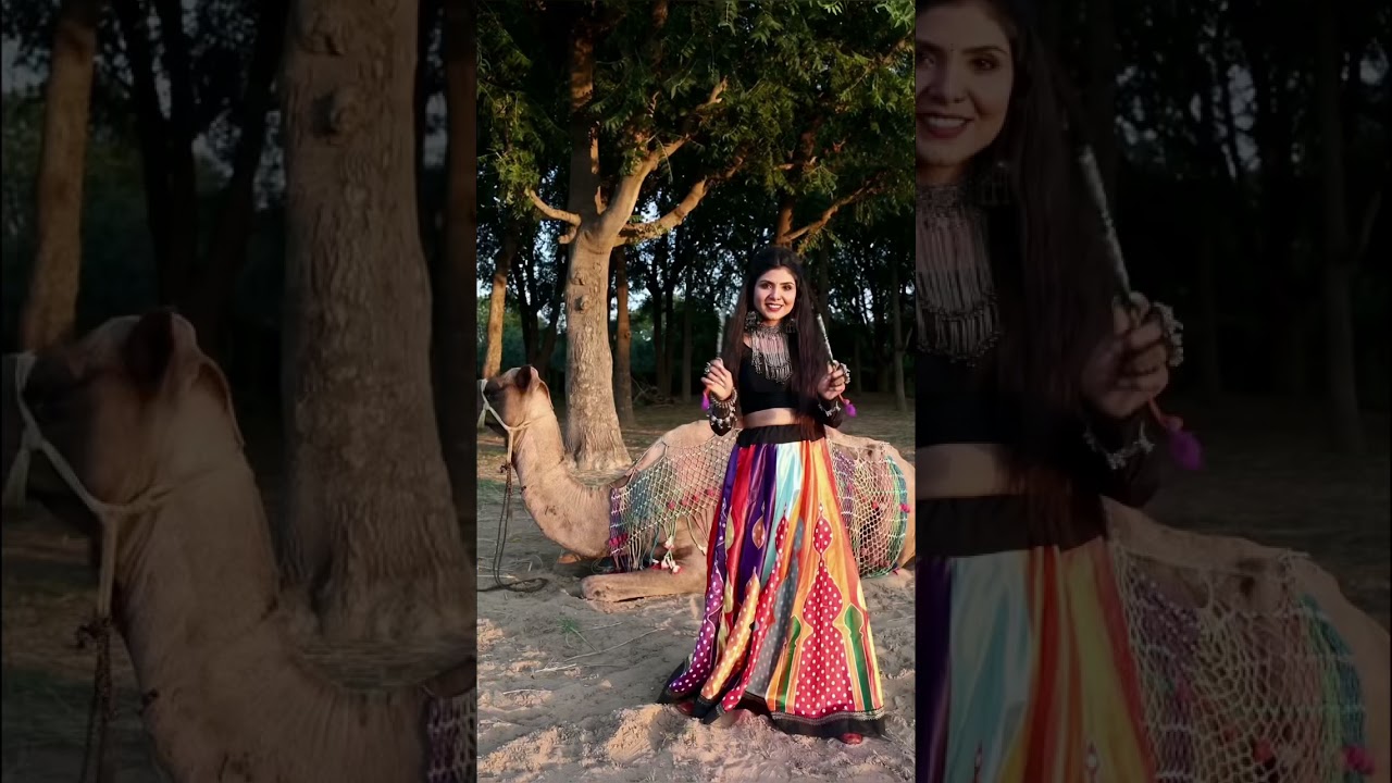 Pose ideas with Dandiya | 