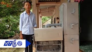 Học sinh lớp 8 sáng chế lò đốt rác | VTC