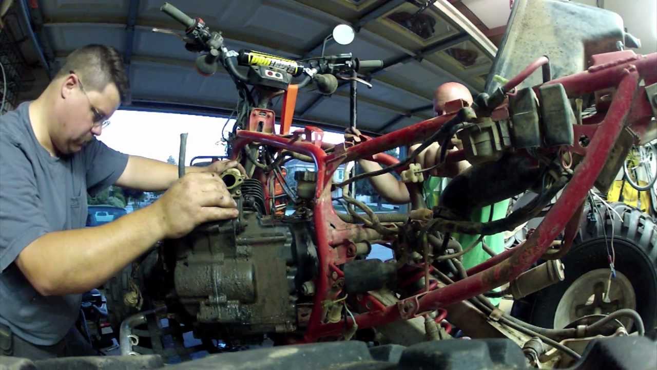 Custom CA street legal quad build EP 1 removing the plastic YouTube