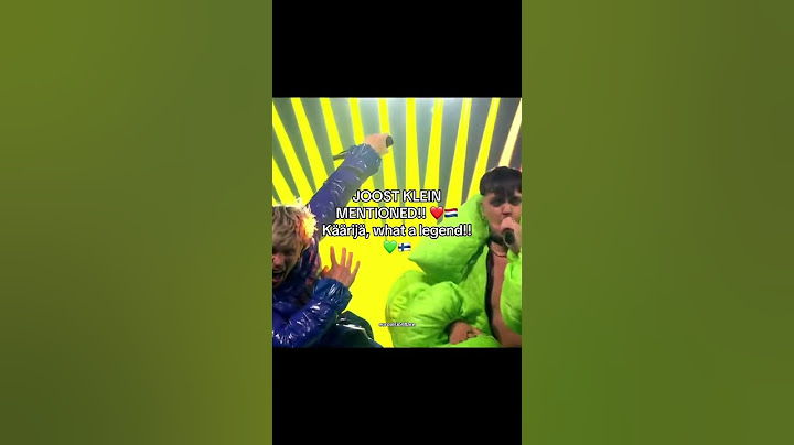 JOOST KLEIN MENTIONED AT EUROVISION 2025! 🇳🇱