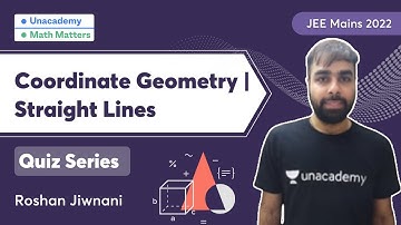 JEE Mains 2022 | Coordinate Geometry | Straight Lines | Quiz Series | Math Matters