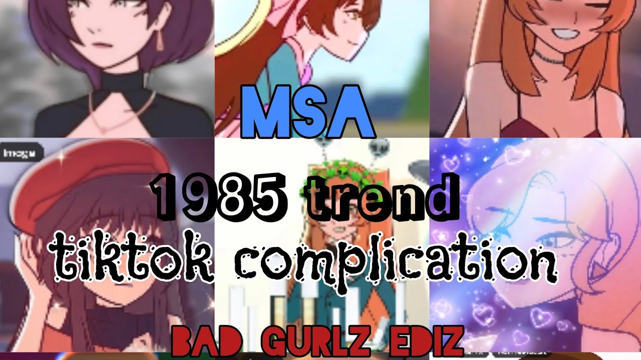 MSA - My Story Animated 1985 trend Tiktok Complication - YouTube