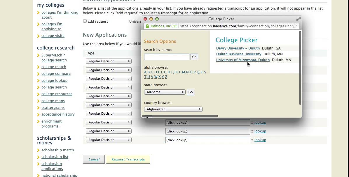hopkins high school how to request a transcript from naviance high school transcript for college