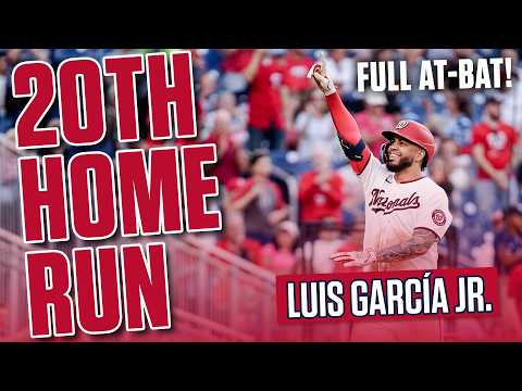 Luis García Jr. Keeps MASHING Homers | Full At-Bat