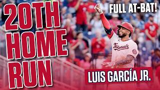 Luis García Jr. Keeps MASHING Homers | Full At-Bat