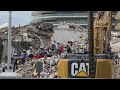 Crews continue search at site of collapsed condo building in Surfside, Florida