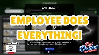 I Let My Employee Pick Up Cars For Me | Car Dealer Simulator screenshot 3