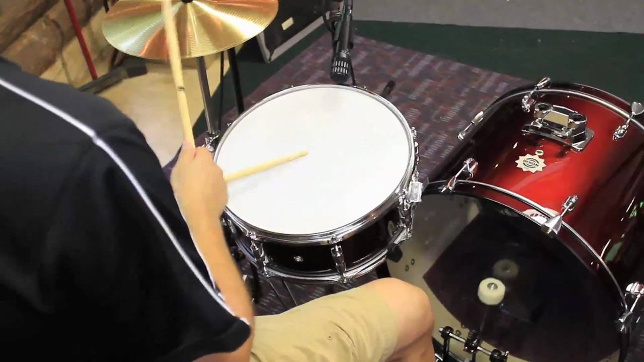 Chaos snare and bass drums from Dixon YouTube
