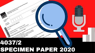 O-Level Add Maths 2020 Specimen Paper 2 4037/2 O-Level Add Maths 2020 Specimen Paper 2 4037/2