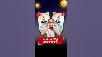 Two Voter IDs? Fix duplicate entry in minutes ⚠️
