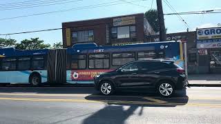 2019 New Flyer XD60 #6169 on the B46-SBS with loud fans