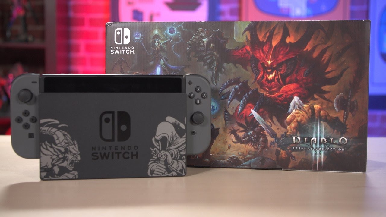 Diablo 3 Switch Unboxing - YouTube