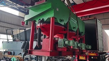 High Recovery Gravity Separator Saw tooth Wave Jig Machine Mineral Processing Equipment