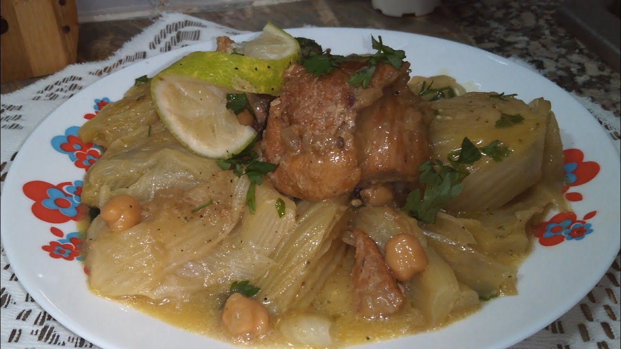 #طاجين-جواز  بسباس  طبق تقلدي جزائري بنة فالقمة