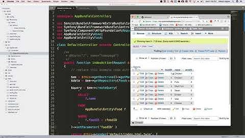 Symfony 3.4 step 6 Query Builder