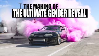 Gender Reveal Burnout Kit, Car Theme Gender Reveal