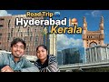 HYDERABAD TO KERALA Trip 🚌 Food &amp; Experience ! (Malayalam)