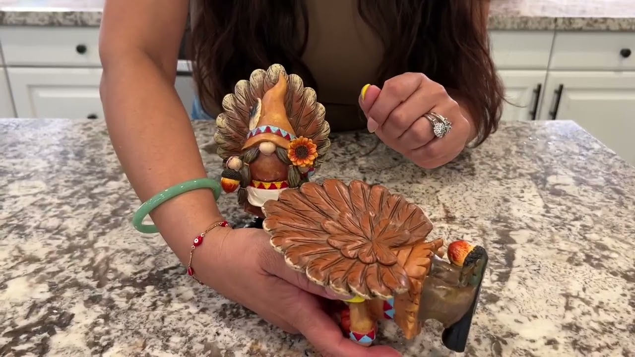 Valery Madelyn Fall Decorations for Home, 2 Pcs Indian Fall Gnomes Thanksgiving Decor Review