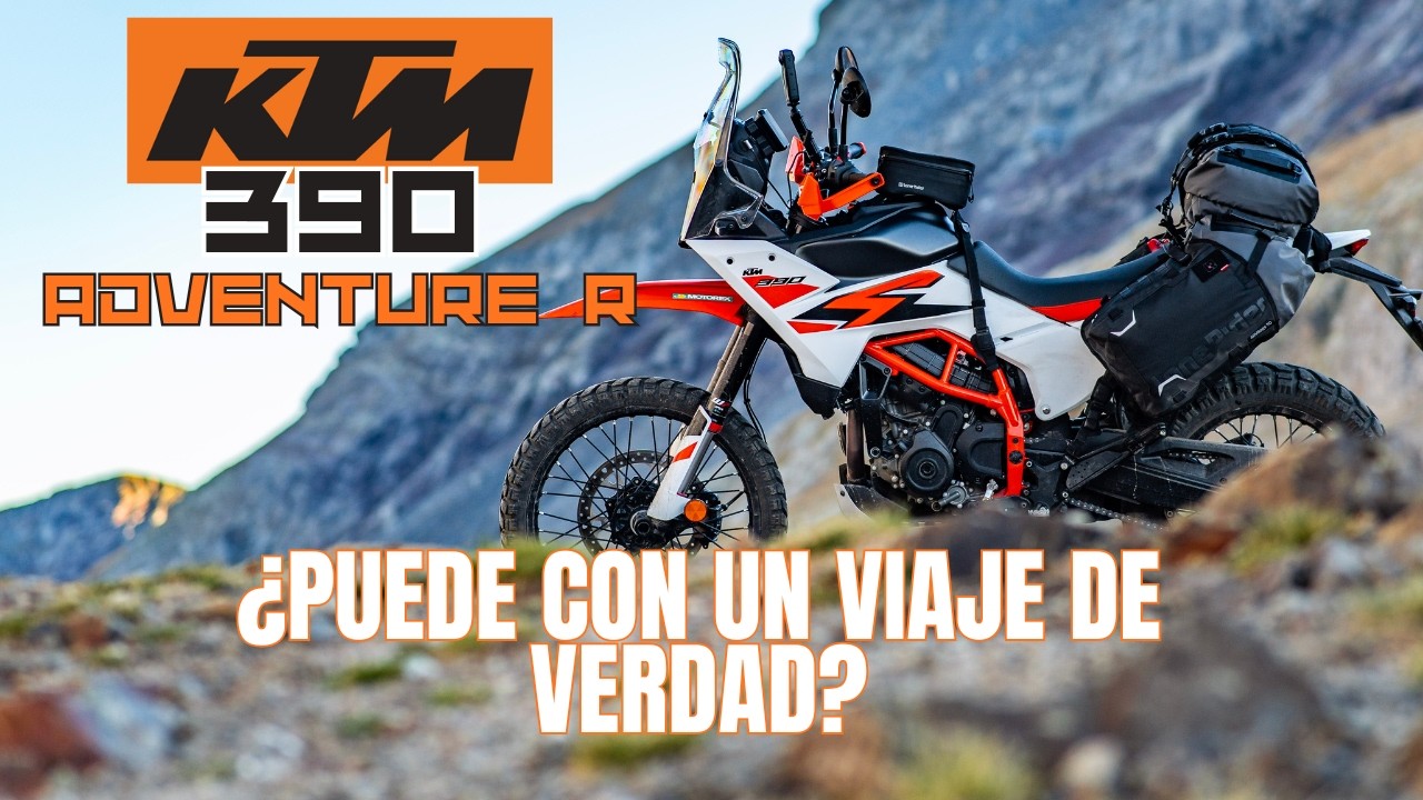 KTM 390 Adventure R – Así se comporta en un viaje de verdad (parte 1)