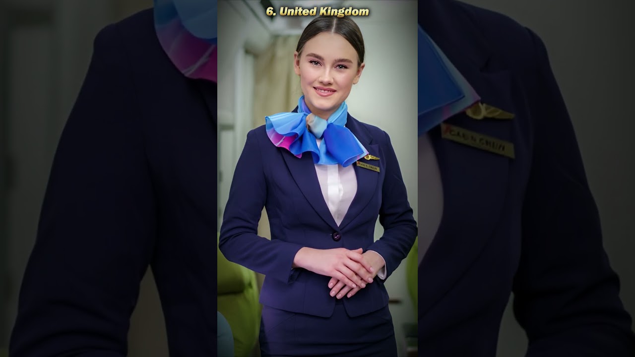 Top 10 Beautiful Air Hostess Uniform 2025 