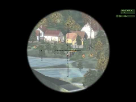 ArmA2 Sniper Long 1775m Shot CheyTac M200