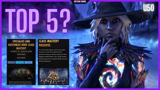 BROKEN: Top 5 Class Mastery Passives Healers Need in ESO U50