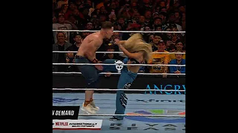 Liv Morgan & Domink Mysterio Attack John Cena "🔥😱"#livmorgan #johncena #shorts